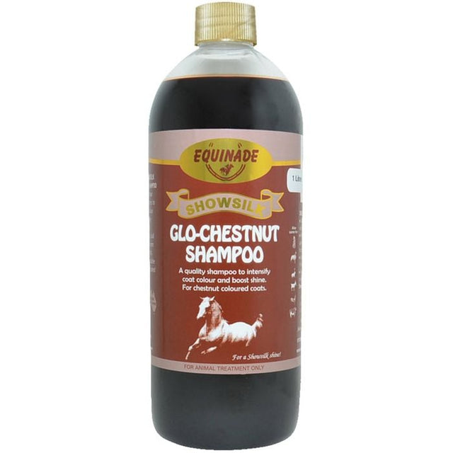 Equinade Showsilk Glo Chestnut Shampoo 500ml