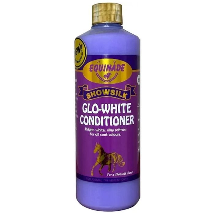 Equinade Showsilk Glo-white Cond. 500ml