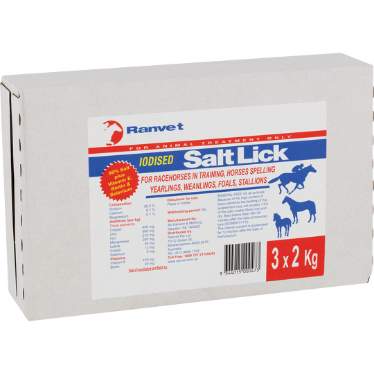 Ranvet Salt Lick [wt:1 X 2 Kg]