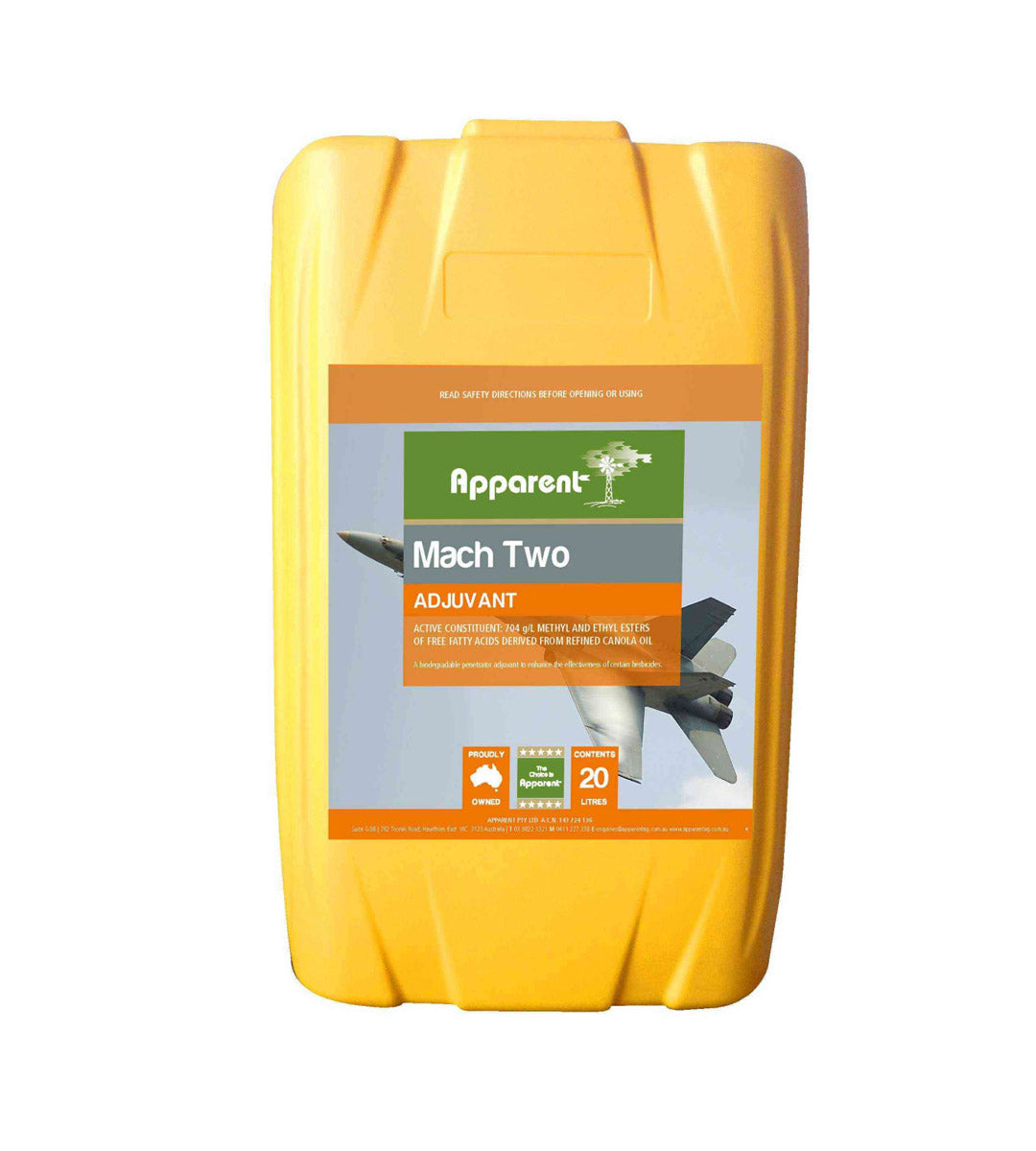 Mach 2 Adjuvant Canola Oil Apparent [vol:1000 Ltr]