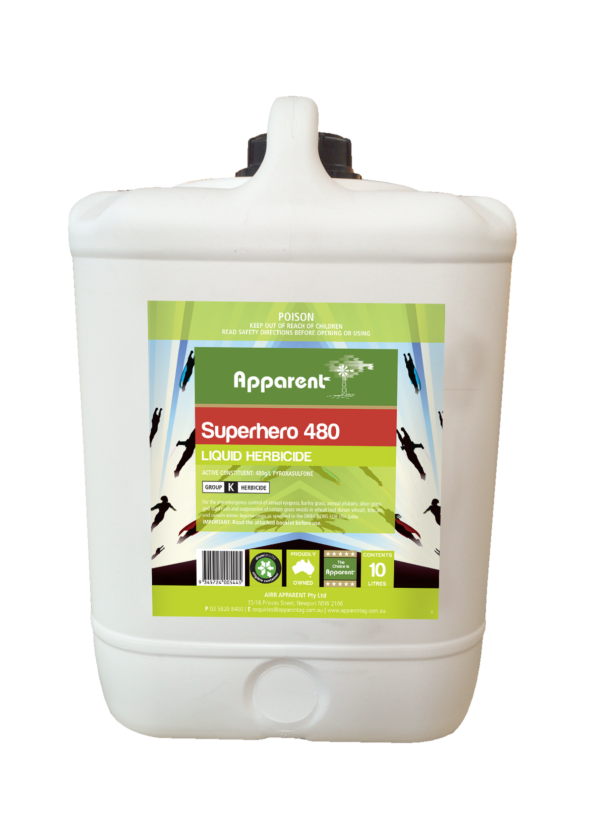 Superhero 480 10l Pyroxasulfone