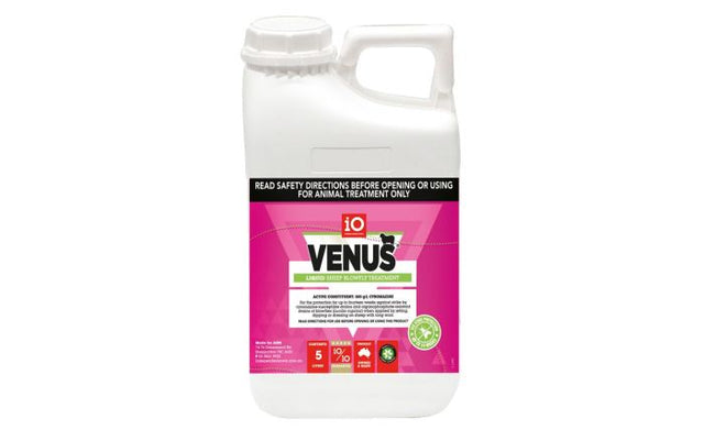 Venus Liquid 5ltr  (eq Vetrazin)  Jetting, Dipping & Dressing On Flies  **