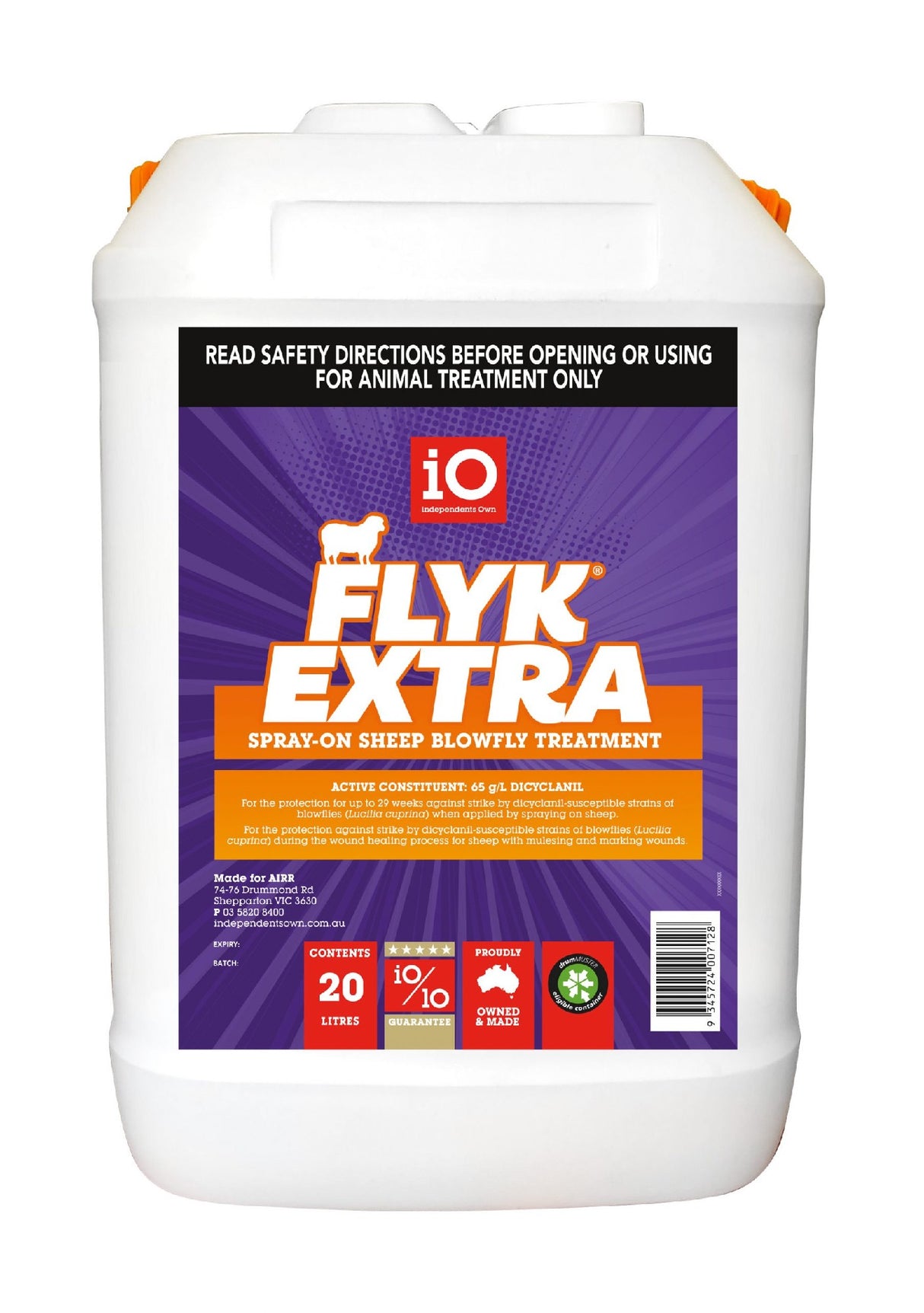 Flyk Extra 20ltr  Io