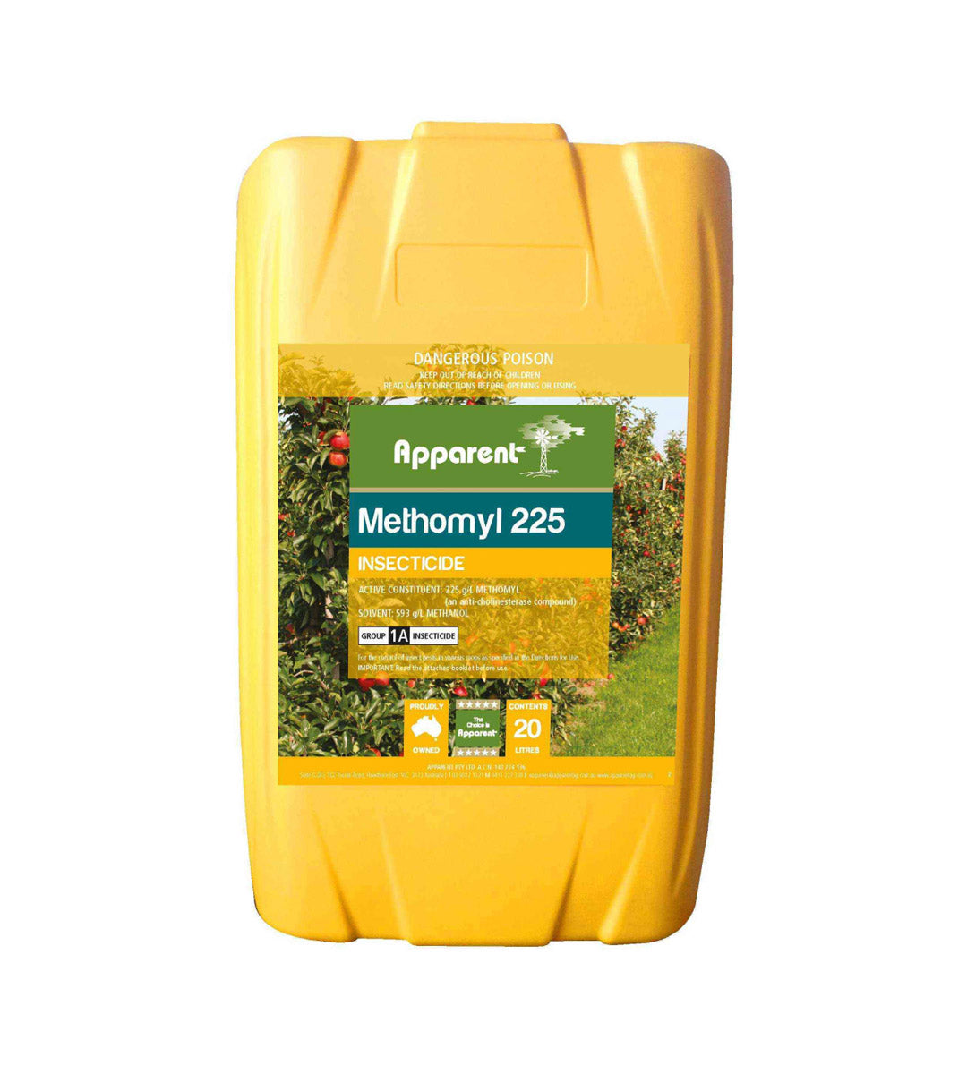 Methomyl 225 20l  Apparent