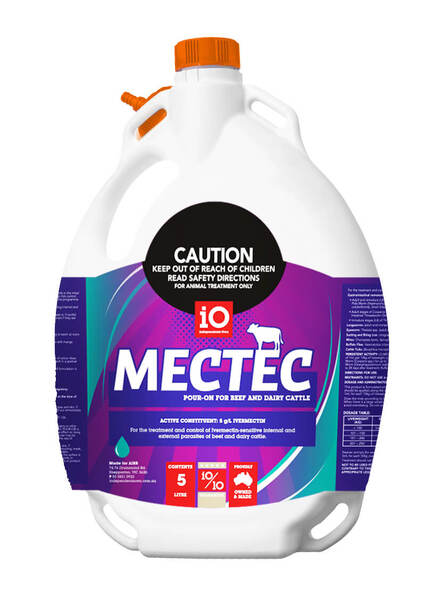 Mectec Cattle Pour On ** [vol:5 Ltr]