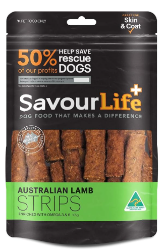 Savourlife Strips Lamb 165g