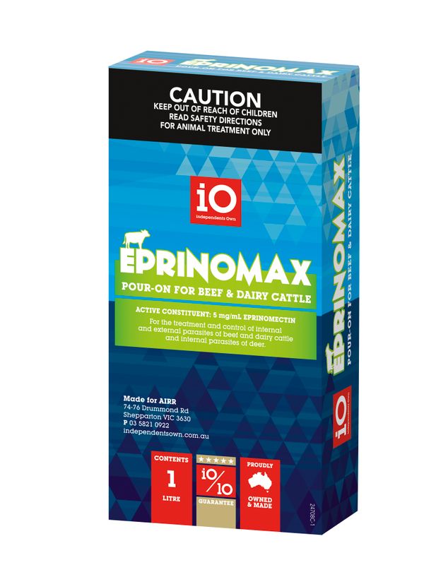 Eprinomax Pour On Io ** [vol:1 Ltr]