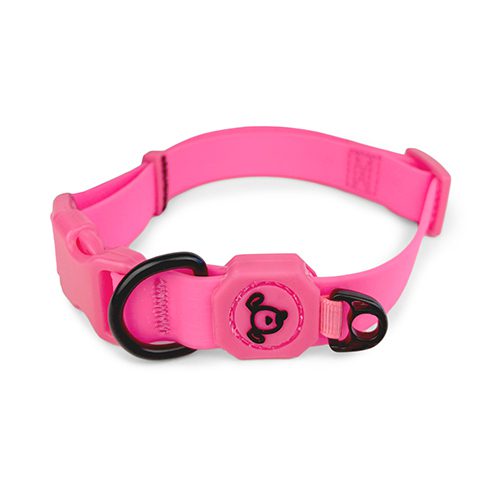 Dog Collar Waterproof Small (27-37cm) Pink